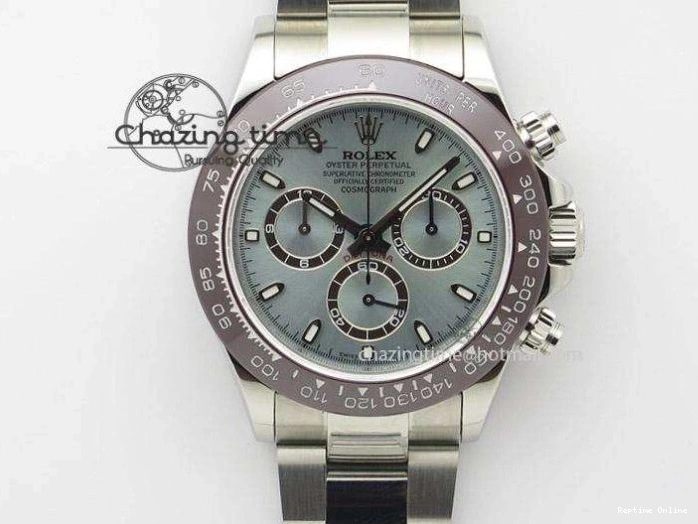 1218 Daytona 116506 Noob 1:1 Best Edition Ceramic Bezel Ice Blue Dial on SS Bracelet A Functional 2979